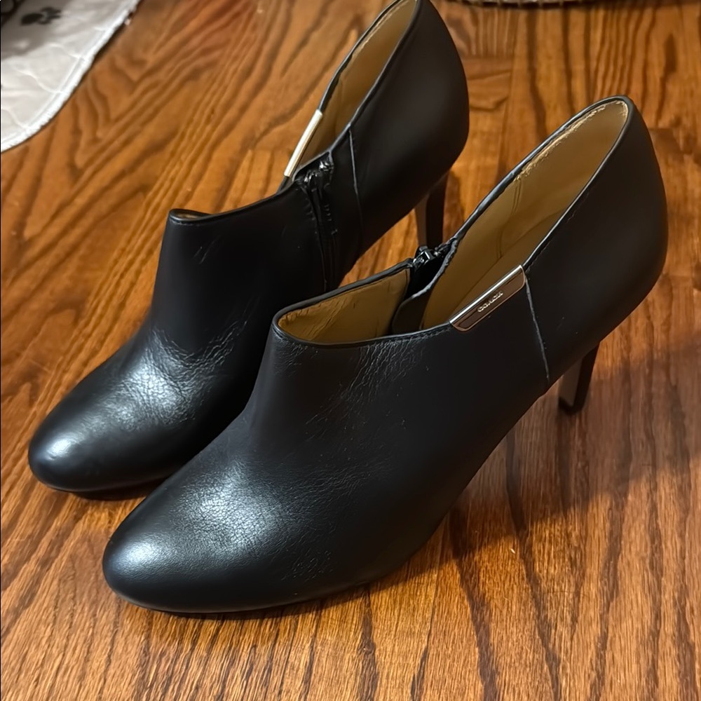 Coach heeled ankle boots